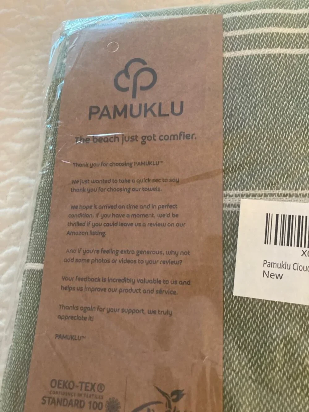 Pamuklu Cloud Oversized Turkish Beach Towel/Blanket